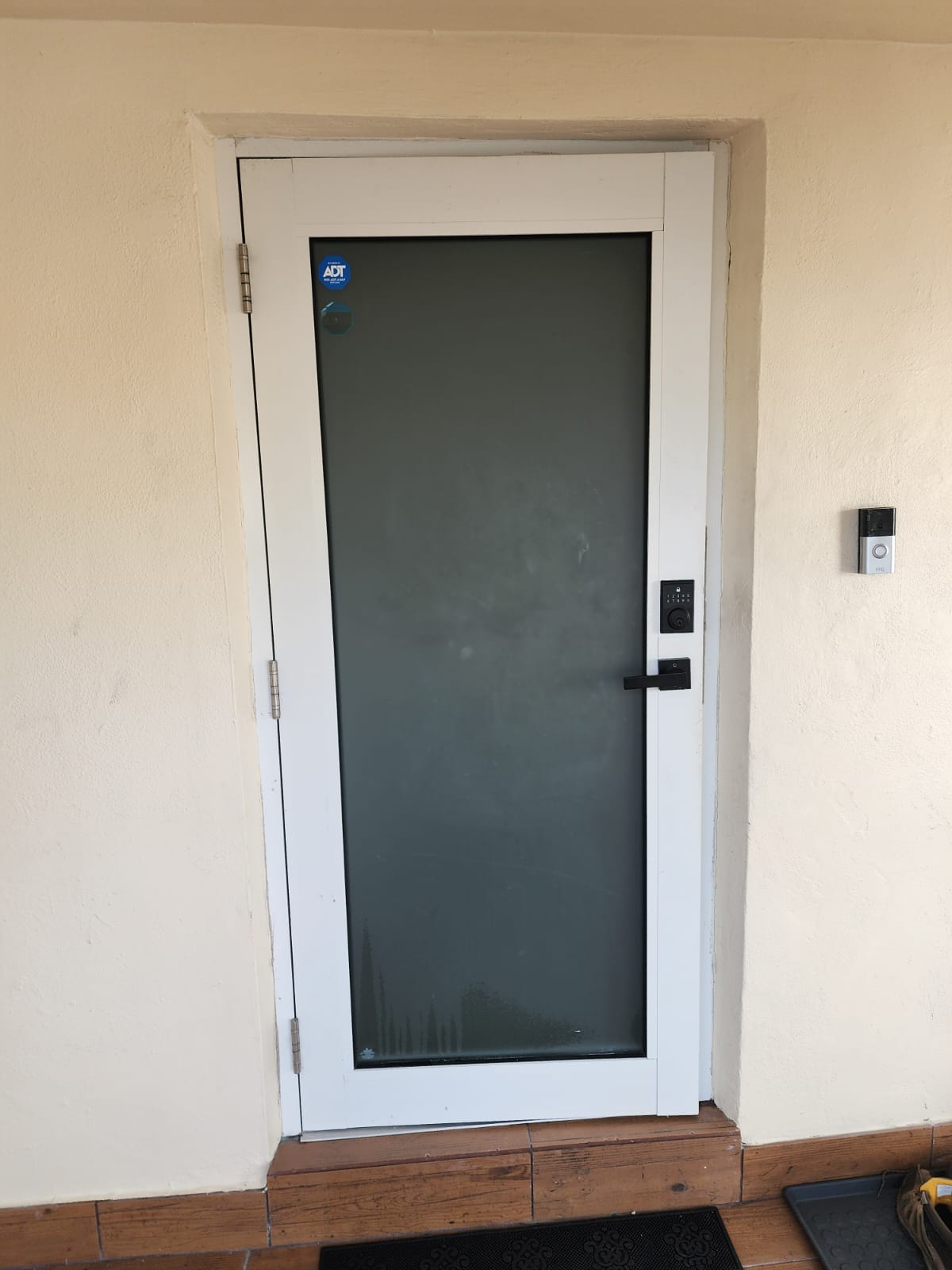 Glass Service Door