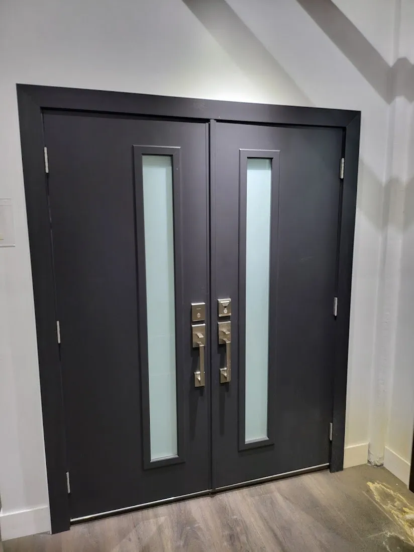 Modern Black Double Entry