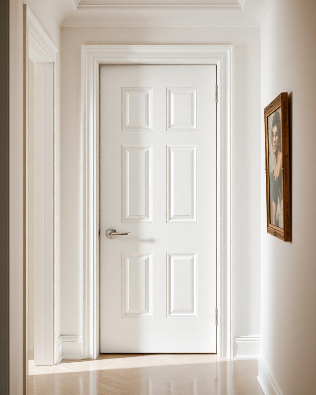 Panel interior door